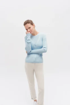 Gilet Jules Bleu Ciel Femme*CAROLL Store