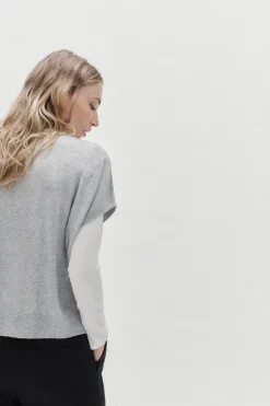 Gilet Lexie Gris Clair Femme*CAROLL Best