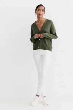 Gilet Valeria Vert Kaki Femme*CAROLL Cheap