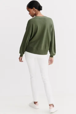 Gilet Valeria Vert Kaki Femme*CAROLL Cheap