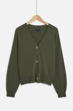 Gilet Valeria Vert Kaki Femme*CAROLL Cheap