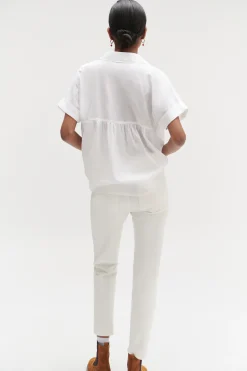 Jean Bristol En Coton Et Broderie Femme*CAROLL Cheap