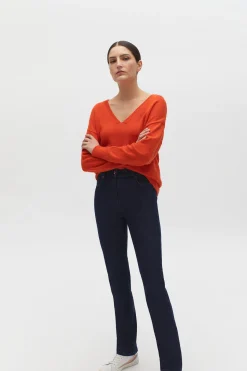 Jean Darlingta Droit Denim Double Stone Femme*CAROLL Outlet
