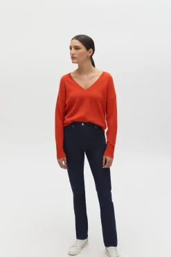 Jean Darlingta Droit Denim Double Stone Femme*CAROLL Outlet