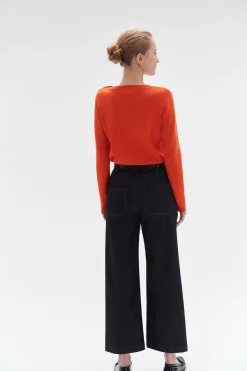 Jean Teano Evase Femme*CAROLL Store