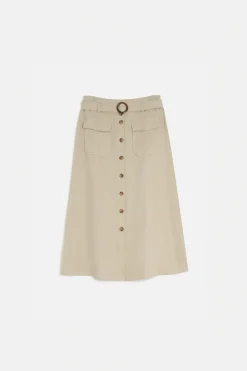 Jupe Agnes 100% Lin Femme*CAROLL Online