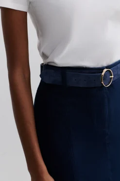 Jupe Lazuna B Bleu Marine Femme*CAROLL Hot
