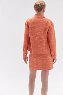 Jupe Mag En Tweed Femme*CAROLL Clearance