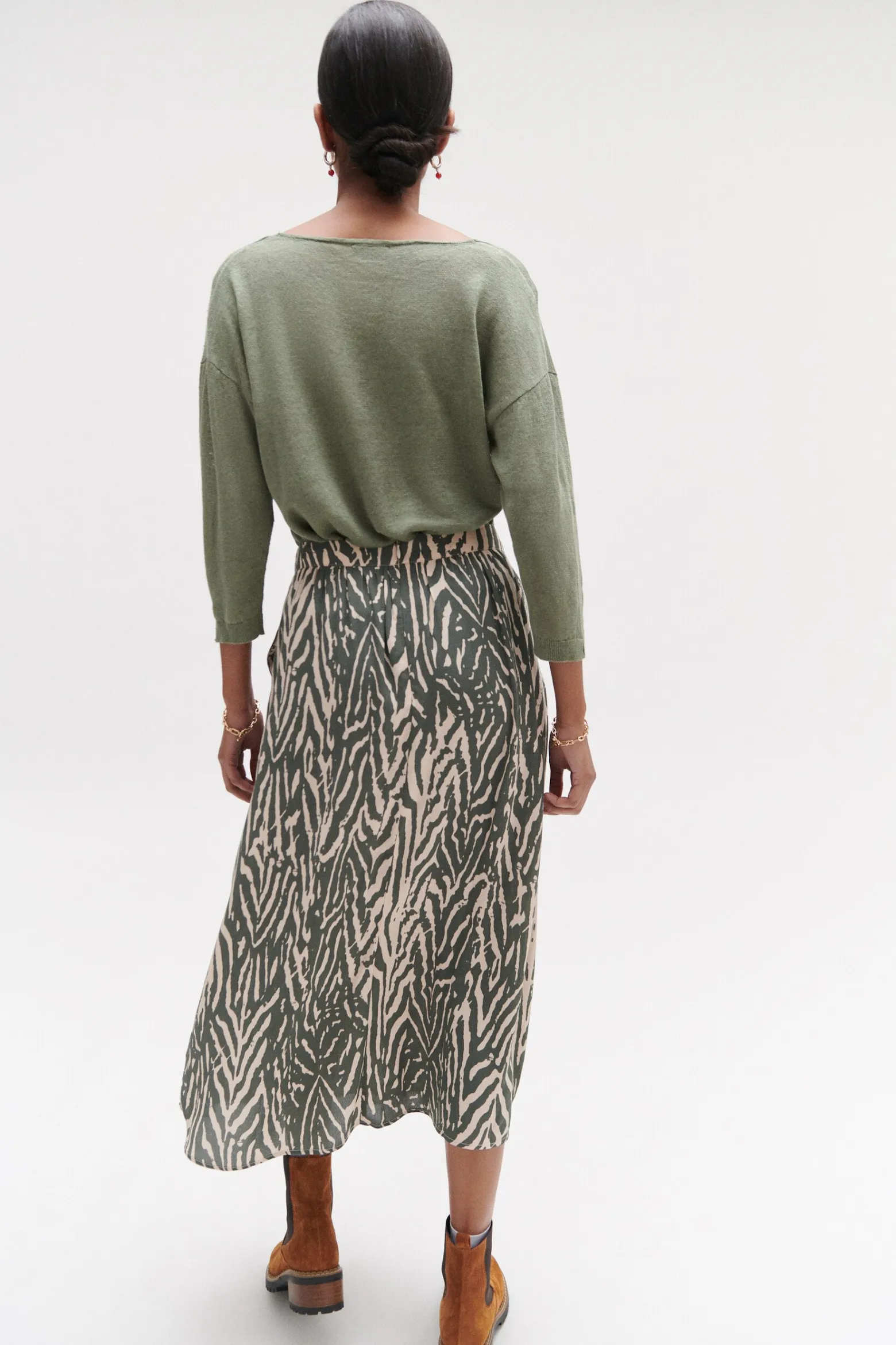Jupe Santana Safari Femme*CAROLL Flash Sale