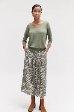 Jupe Santana Safari Femme*CAROLL Flash Sale