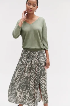 Jupe Santana Safari Femme*CAROLL Flash Sale