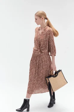 Jupe Tawney A Motif Bicolore Femme*CAROLL Hot