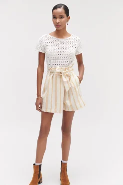 Jupe-Short Newross A Rayures Femme*CAROLL Outlet