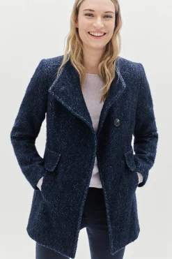 Manteau Ali Bleu Marine Femme*CAROLL Store