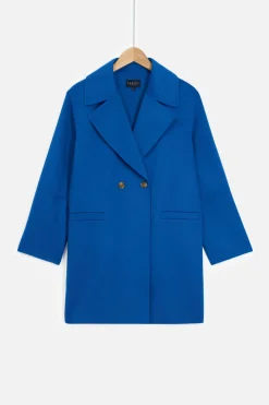 Manteau William Bleu Electrique Femme*CAROLL Online