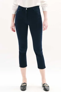 Pantacourt Mason Bleu Marine Femme*CAROLL Store