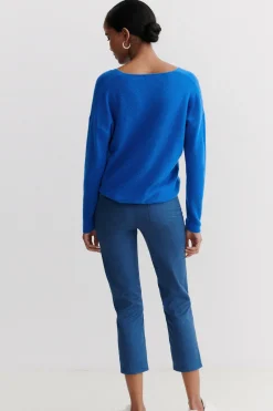 Pantacourt Mason Denim Stone Femme*CAROLL Store