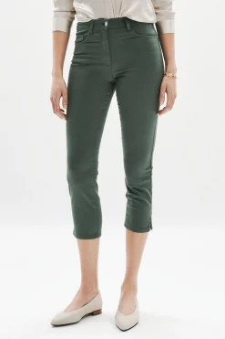 Pantacourt Mason Vert Kaki Femme*CAROLL Hot