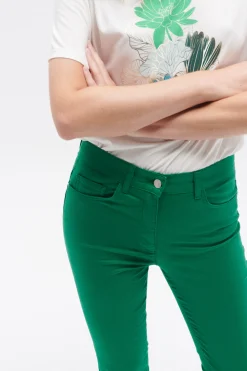 Pantacourt Mason Vert Menthe Femme*CAROLL Sale