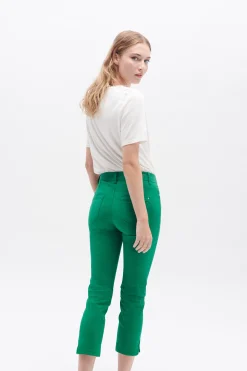 Pantacourt Mason Vert Menthe Femme*CAROLL Sale