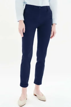 Pantalon Adelmo Bleu Marine Femme*CAROLL Online
