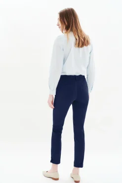 Pantalon Adelmo Bleu Marine Femme*CAROLL Online