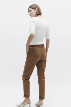 Pantalon Adelmo Camel Femme*CAROLL Online