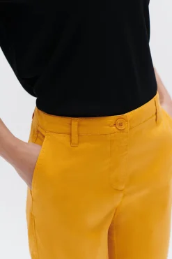 Pantalon Adelmo Jaune Moutarde Femme*CAROLL Best