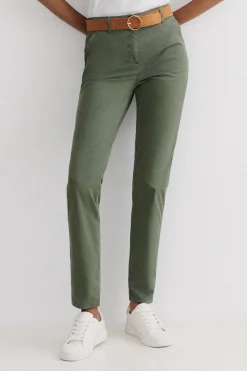 Pantalon Adelmo Vert Kaki Femme*CAROLL Clearance