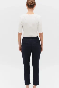 Pantalon Allan Bleu Marine Femme*CAROLL New