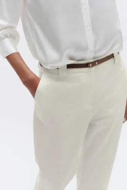 Pantalon Bobby Ivoire Femme*CAROLL Discount