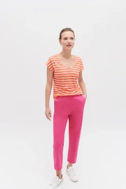 Pantalon Bobby Rose Fushia Femme*CAROLL Online