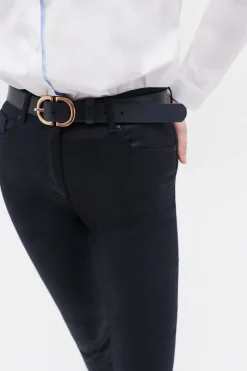 Pantalon Bradley Bleu Marine Femme*CAROLL Cheap