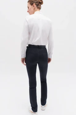 Pantalon Bradley Bleu Marine Femme*CAROLL Cheap