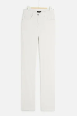 Pantalon Chicago Velours Ivoire Femme*CAROLL Clearance