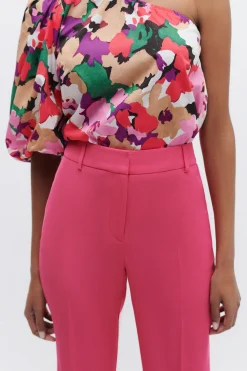 Pantalon Clement Rose Fushia Femme*CAROLL Discount