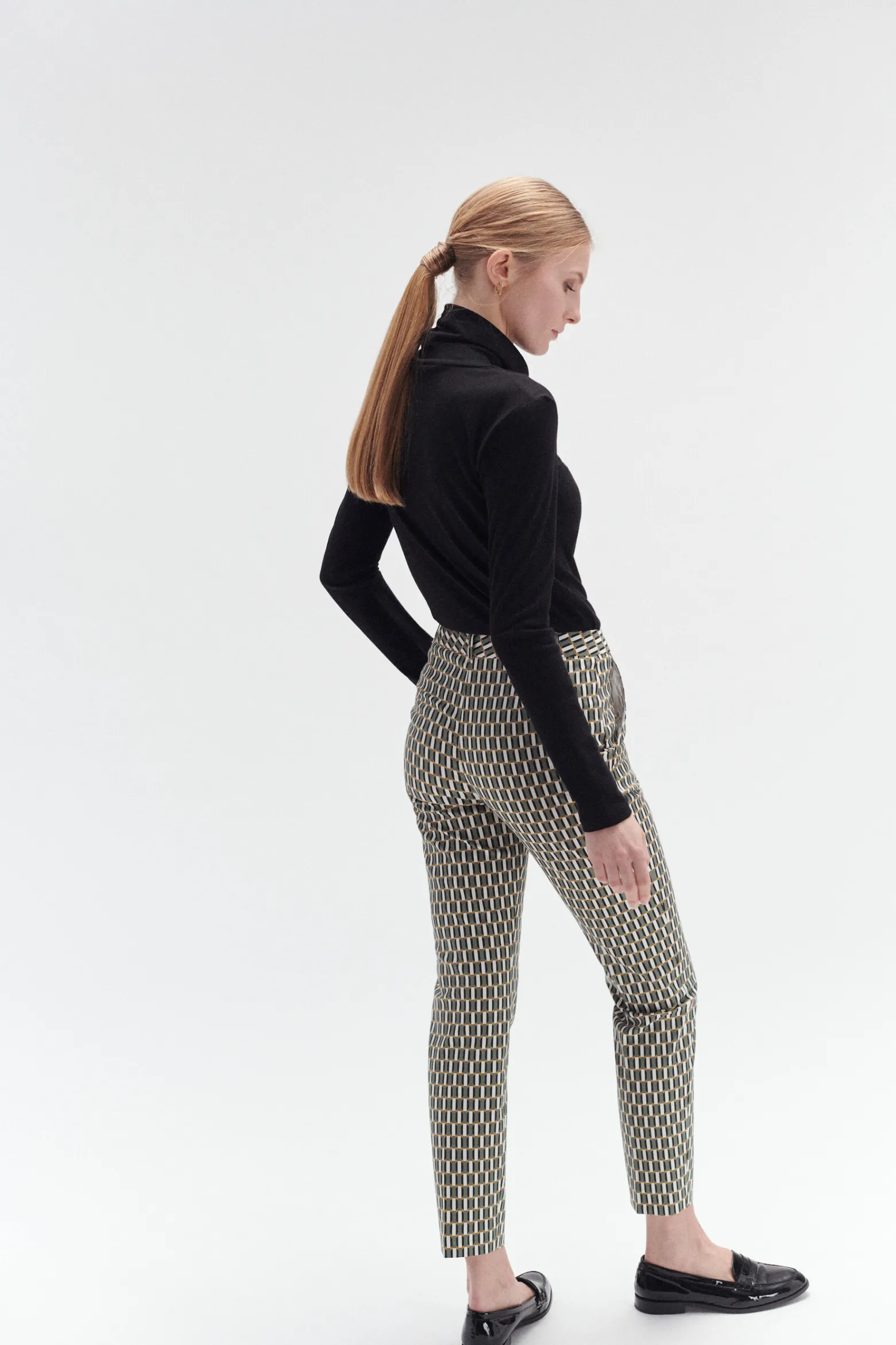 Pantalon Gabin A Motifs Graphiques Femme*CAROLL Cheap