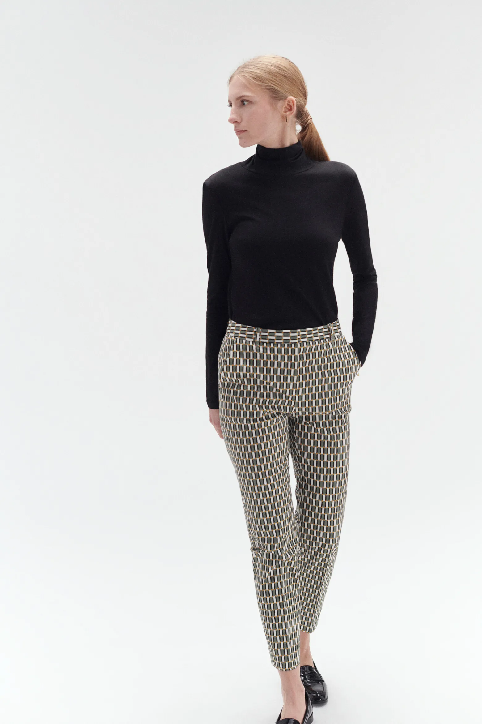 Pantalon Gabin A Motifs Graphiques Femme*CAROLL Cheap