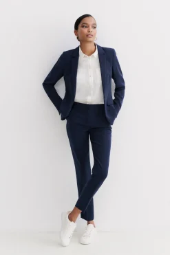 Pantalon Gautier Bleu Marine Femme*CAROLL Sale