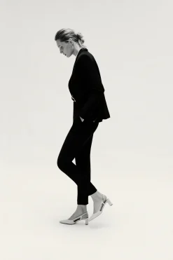 Pantalon Gautier Bleu Marine Femme*CAROLL Sale