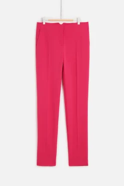 Pantalon Gautier Rose Fushia Femme*CAROLL Clearance