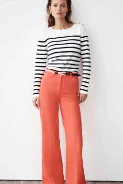 Pantalon Lazarro Orange Femme*CAROLL Sale