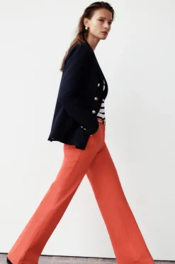 Pantalon Lazarro Orange Femme*CAROLL Sale