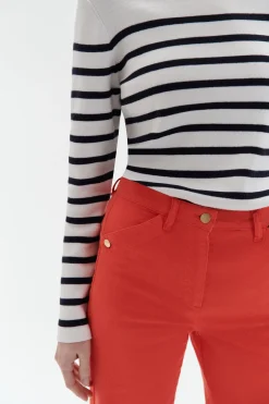 Pantalon Lazarro Orange Femme*CAROLL Sale