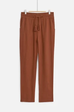 Pantalon Luc Casual 100% Lin Femme*CAROLL Store