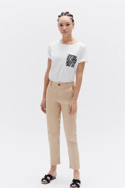 Pantalon Melody Taupe Femme*CAROLL Store