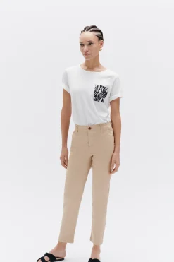 Pantalon Melody Taupe Femme*CAROLL Store