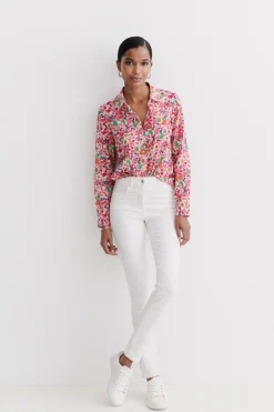 Pantalon Tom Blanc Femme*CAROLL Shop