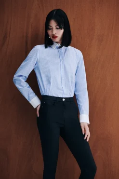 Pantalon Tony B Noir Femme*CAROLL Clearance