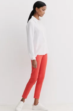 Pantalon Tony B Rouge Femme*CAROLL Cheap